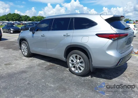 2023 Toyota Highlander Hybrid Limited z USA, uszkodzony, nr VIN 5TDXBRCH7PS133327